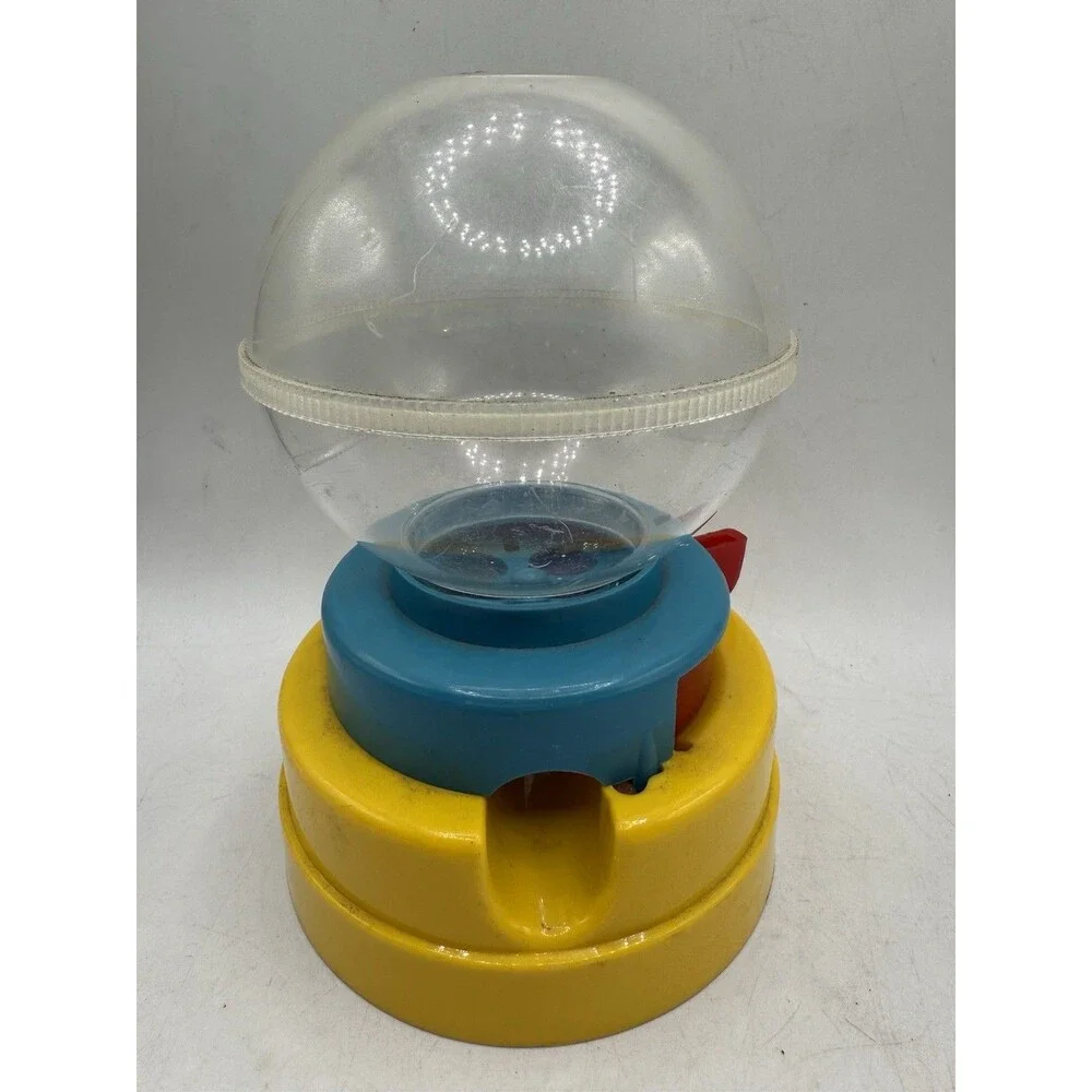 Vintage Sidney Tarrson Plastic Penny Globe Gumball Machine Tarco Toy Chicago